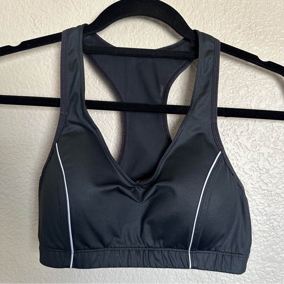 Moving Comfort Black Vixen High Impact Racerback Sports Bra - Picture 3 of 10
